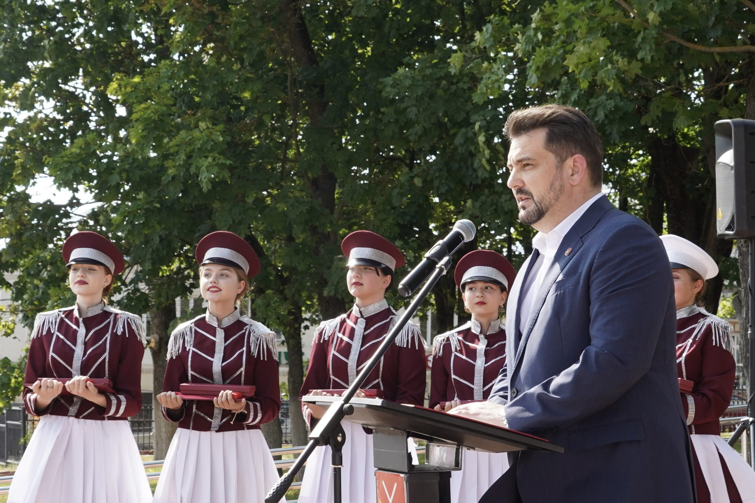 Николай Пархоменко поздравил медалистов | 07.07.2023 | Руза - БезФормата