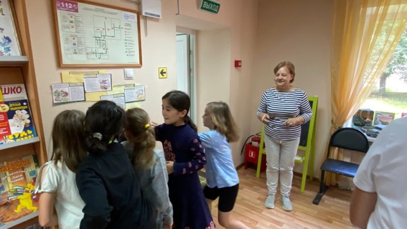 Юные тучковцы сыграли в «Мемополию»