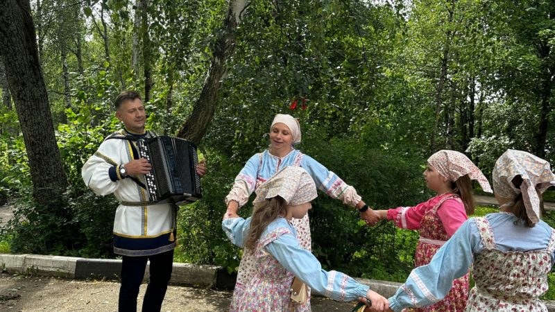 На Беляной Горе прошел фольклорный праздник