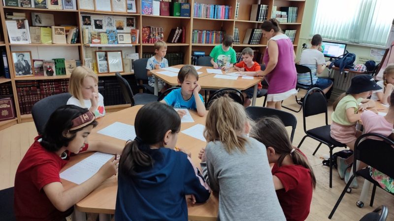 В Тучковской библиотеке – праздник головоломок