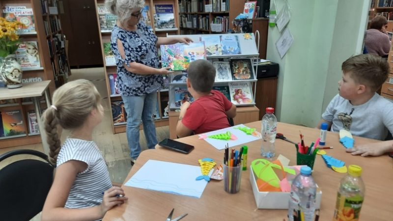 Юных тучковцев вдохновили на творчество сказки о русалках