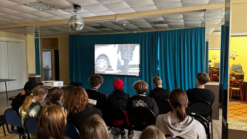 Беляногорцам провели беседу о здоровом образе жизни