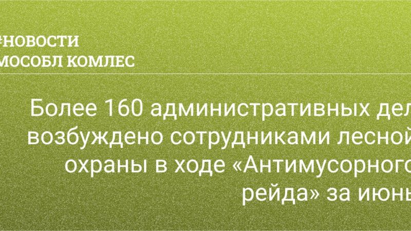 Жителям Рузского городского округа – об антимусорных рейдах