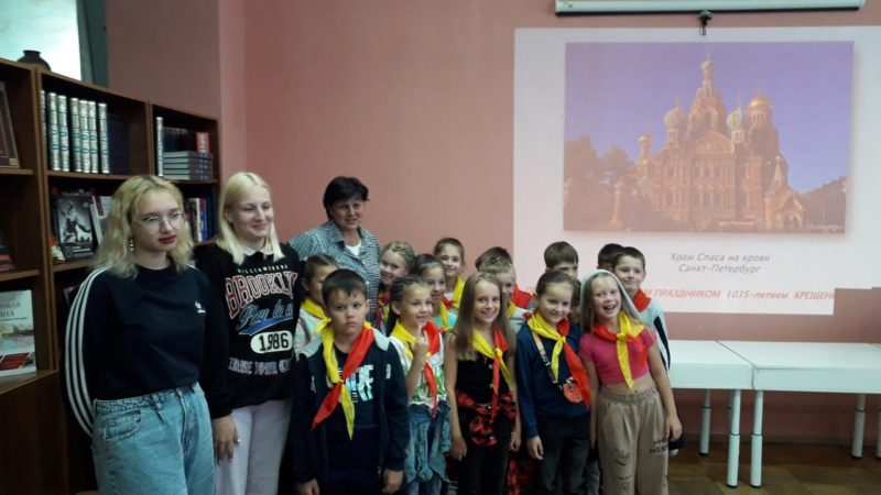 Юным ружанам рассказали о крещении Руси и православных храмах