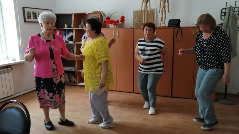 Тучковские пенсионеры душевно провели время в ЦКиИ