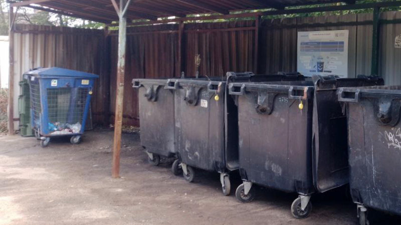 В Рузском округе следят за содержанием контейнерных площадок