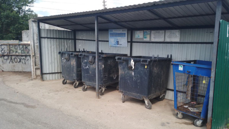 В Рузском округе следят за состоянием контейнерных площадок