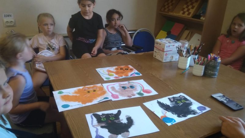 Встреча в Орешковской библиотеке посвящалась кошкам