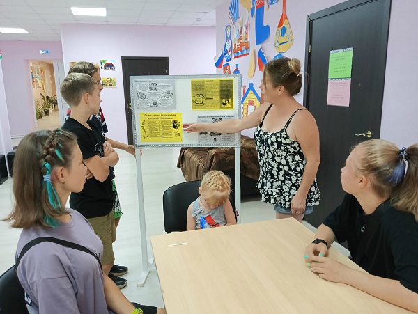 Воробьевским школьникам напомнили правила безопасности в интернете