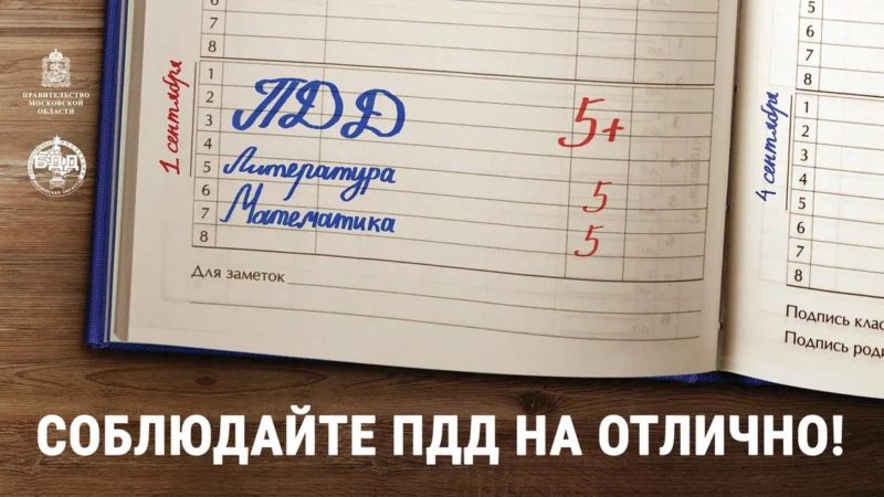 Подмосковная Госавтоинспекция посвятит месяц детской безопасности