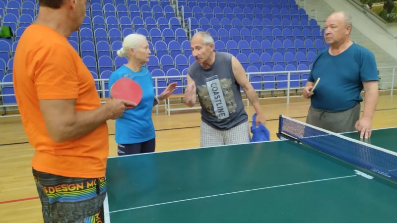 Рузские долголеты вышли в финал областного турнира по теннису