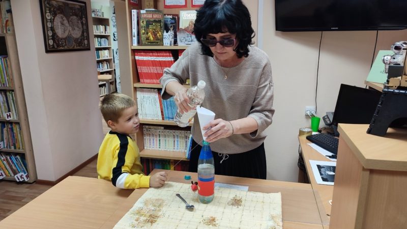 В Тучковской библиотеке работала научная лаборатория