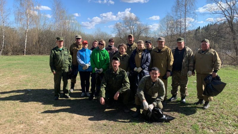 Давайте вместе сделаем рузские леса чище!