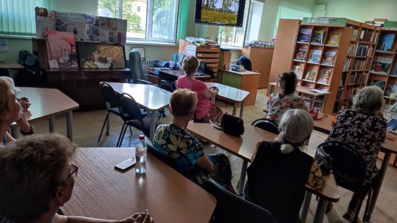 Тучковским пенсионерам – о литературных усадьбах Подмосковья