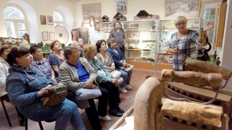 В Рузском краеведческом музее побывали подольчане