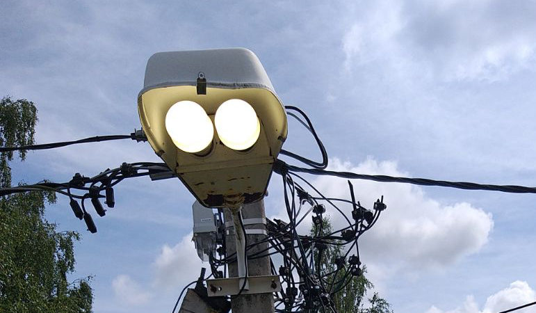В Рузском округе ремонтируют фонари