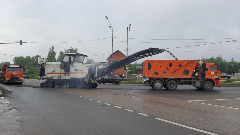 В Рузском округе завершается ремонт региональных и муниципальных дорог