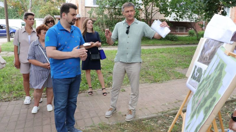 Николай Пархоменко осмотрел парк «Лукоморье» в Рузе в преддверии реконструкции