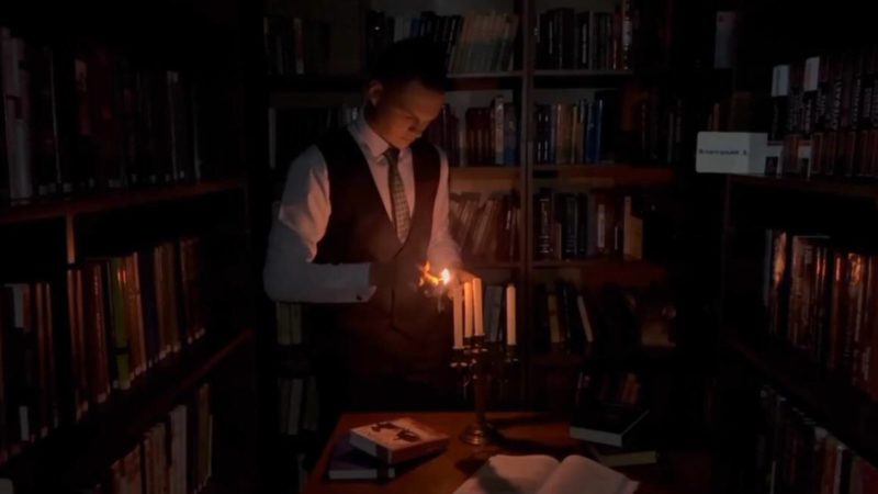 Ночью жизнь в Рузской библиотеке не останавливается