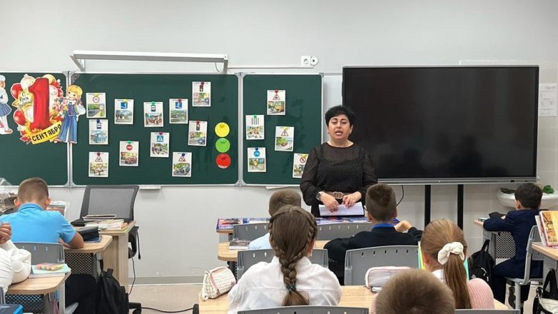 Дороховским школьникам напомнили о безопасности на улице