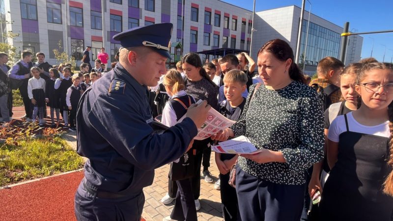 Тучковским школьникам напомнили о пожарной безопасности