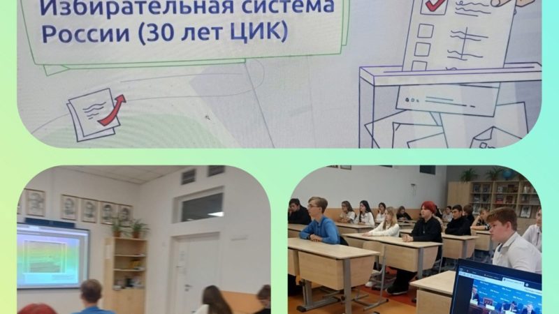 Тучковские школьники изучали специфику избирательной системы  РФ