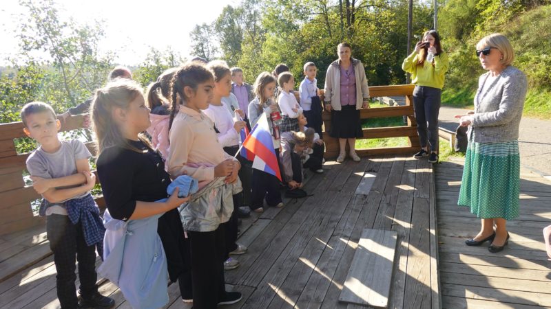 Ружанам рассказали об истории городища