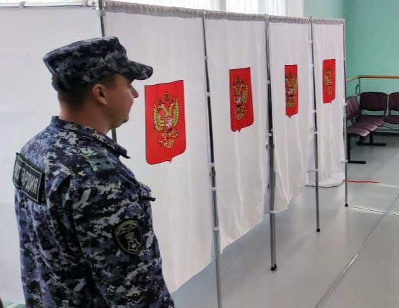 Росгвардейцы обеспечили правопорядок Рузском городском округе на выборах губернатора