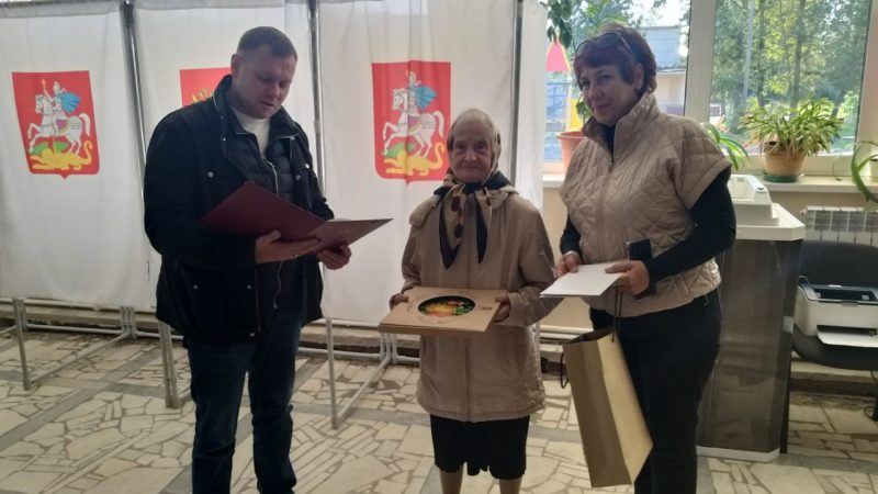 Бывший несовершеннолетний узник концлагерей проголосовала в Космодемьянском в день своего 95-летия