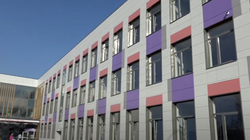 Торжественное открытие школы на 400 мест в микрорайоне Силикатный посёлка Тучково