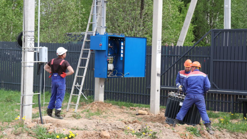 В Рузском округе ремонтируют энергообъекты