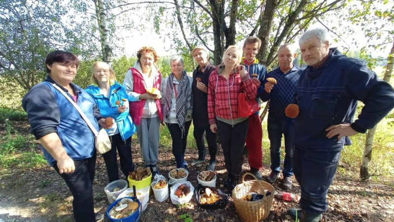 Долголеты сходили на «тихую охоту»