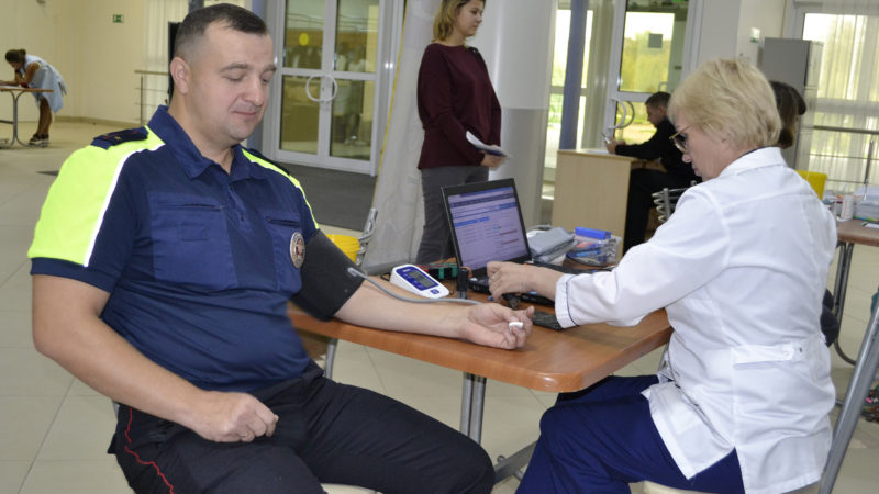 Рузские полицейские – активные доноры