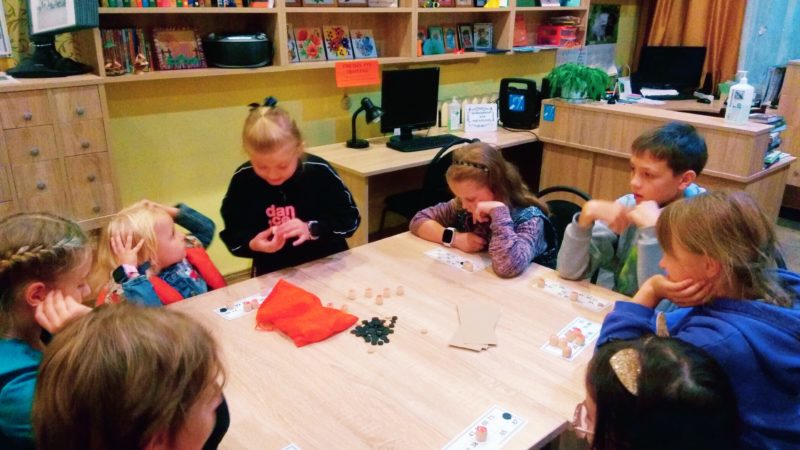 Среди космодемьянских ребят не теряет актуальности русское лото