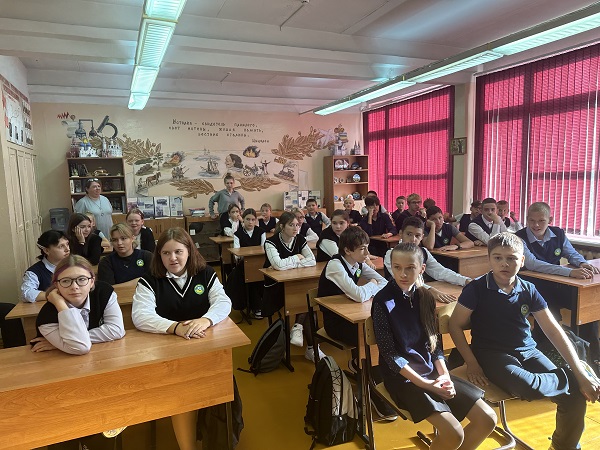 В Нововолково со школьниками беседовали о противодействии терроризму