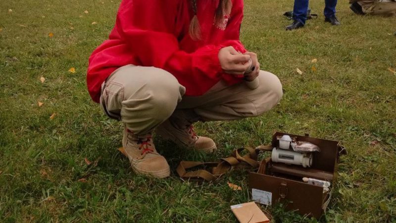 Команда Молодежки показала хорошие знания и навыки в соревнованиях по гражданской обороне