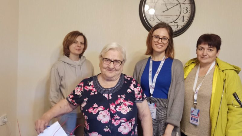 В Рузском округе проголосовала жительница, переехавшая из заграницы