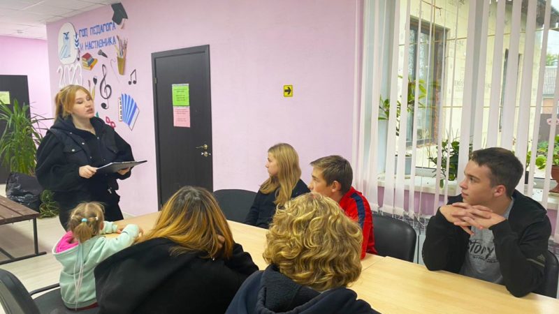 Горбовцы вспоминали приметы осени