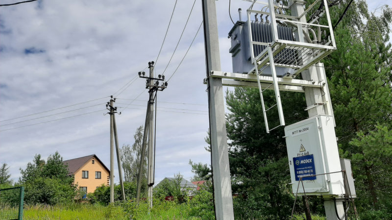 В Рузском округе приводят в порядок электросети