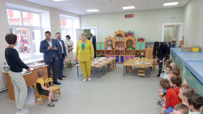 Тучковский детский сад принял детей после капремонта