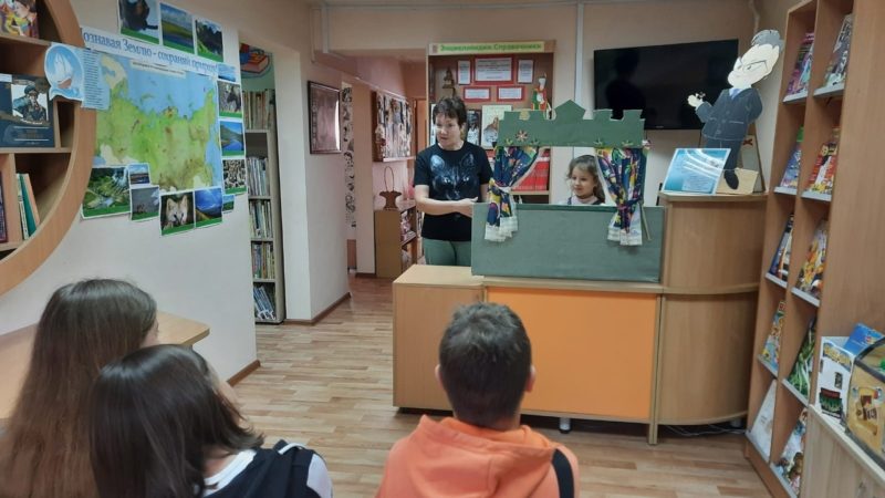 Тучковские ребята не только прочитали сказки, но и показали