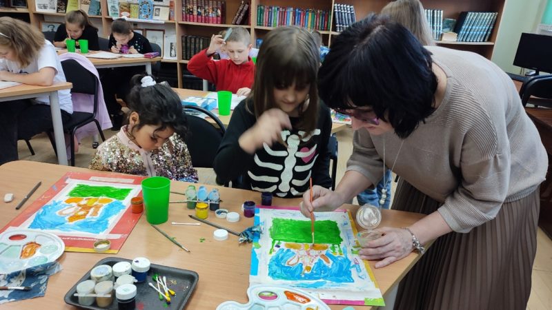 «Сказочная иллюстрация» – в Тучковской библиотеке