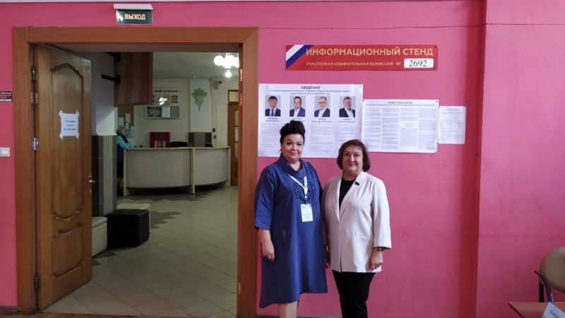 Татьяна Сердюкова: «Созданы все условия, чтобы жители округа могли отдать свой голос»