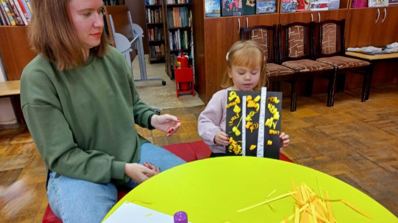 В Рузской библиотеке – осенние игры и поделки