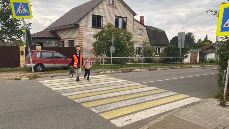 «Родительский патруль» делает дорогу в школу безопасной