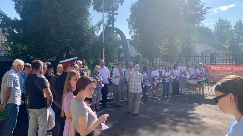 Волонтеры приняли участие в акции «Эхо Беслана»