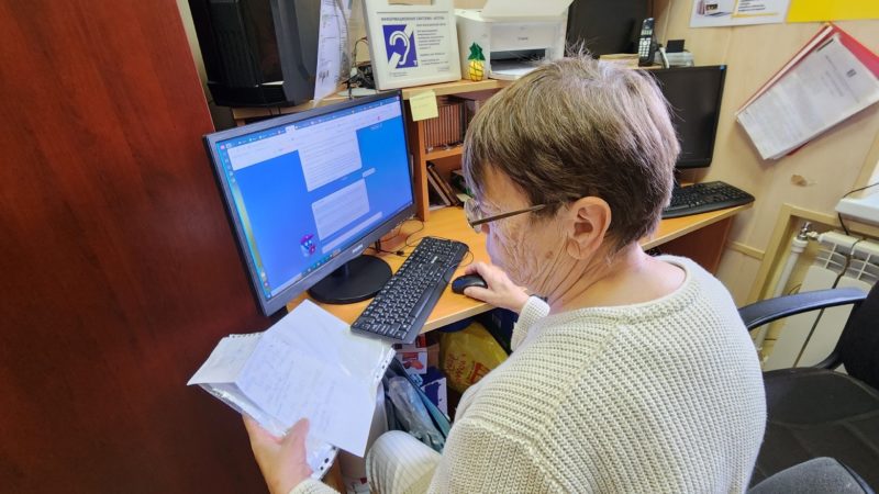 В Дороховской библиотеке – урок компьютерной грамотности