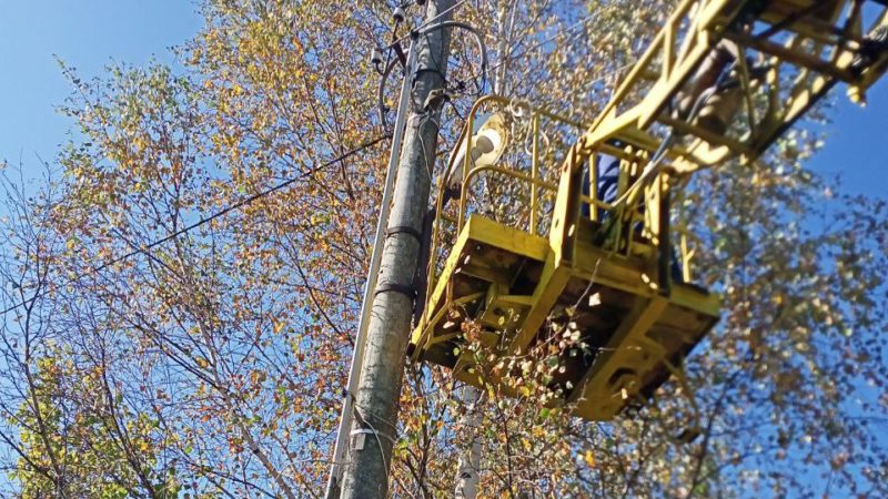 В Рузском округе следят за состоянием уличного освещения