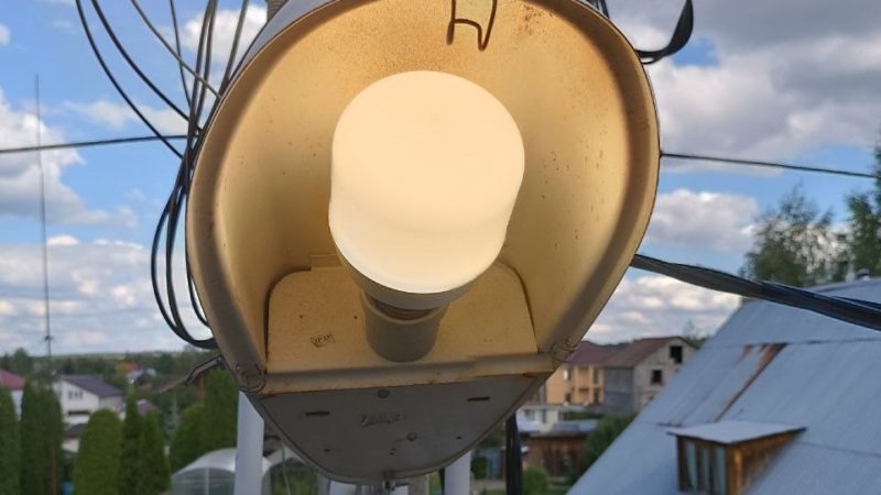 В Рузском округе приводят в порядок уличные фонари