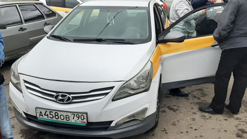 В Рузском округе провели контрольное мероприятие в отношении водителей такси